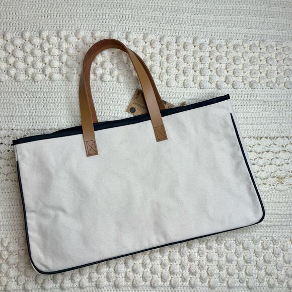 NWT SANTA BARBARA DESIGN STUDIO Hold Everything Honeymoon Vibes Canvas Tote - Picture 7 of 12